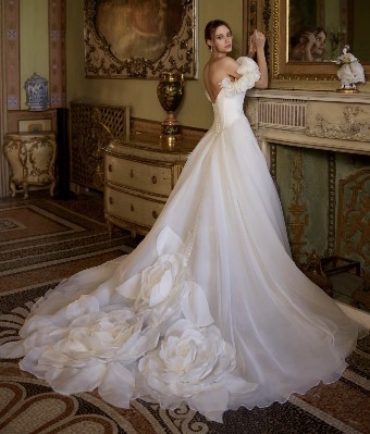 Randy Fenoli IDALIA LAST CHANCE #1 Ivory/Ivory thumbnail