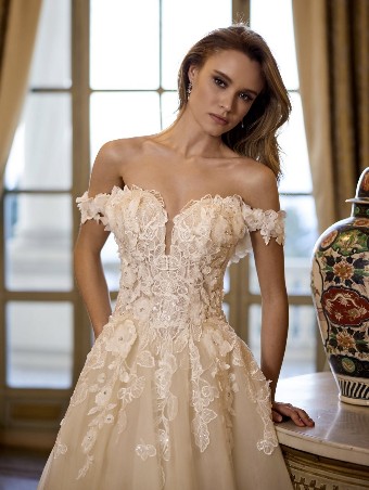 Randy Fenoli Jen LAST CHANCE #2 Ivory/Sand/Nude thumbnail