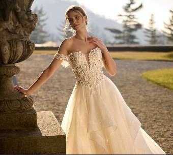 Randy Fenoli Jolene LAST CHANCE #2 default Ivory/Blush/Nude thumbnail