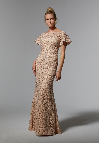 Morilee 72931 LAST ONE #2 Champagne thumbnail