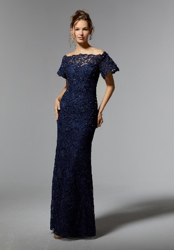 Morilee 72931 TRUNK SHOW #3 Navy thumbnail