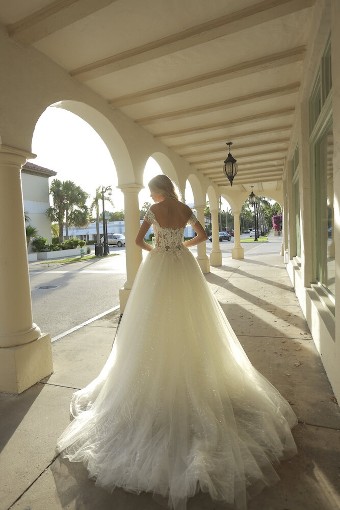 Randy Fenoli Antoinette LAST ONE #1 Ivory/Nude thumbnail