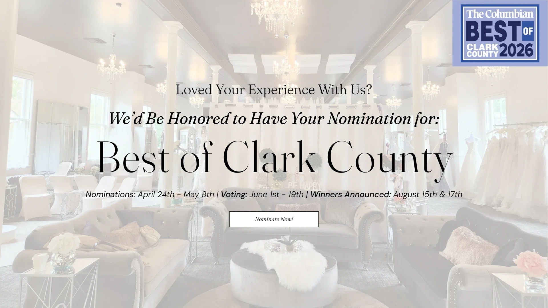 Best of Clark County Nomination
