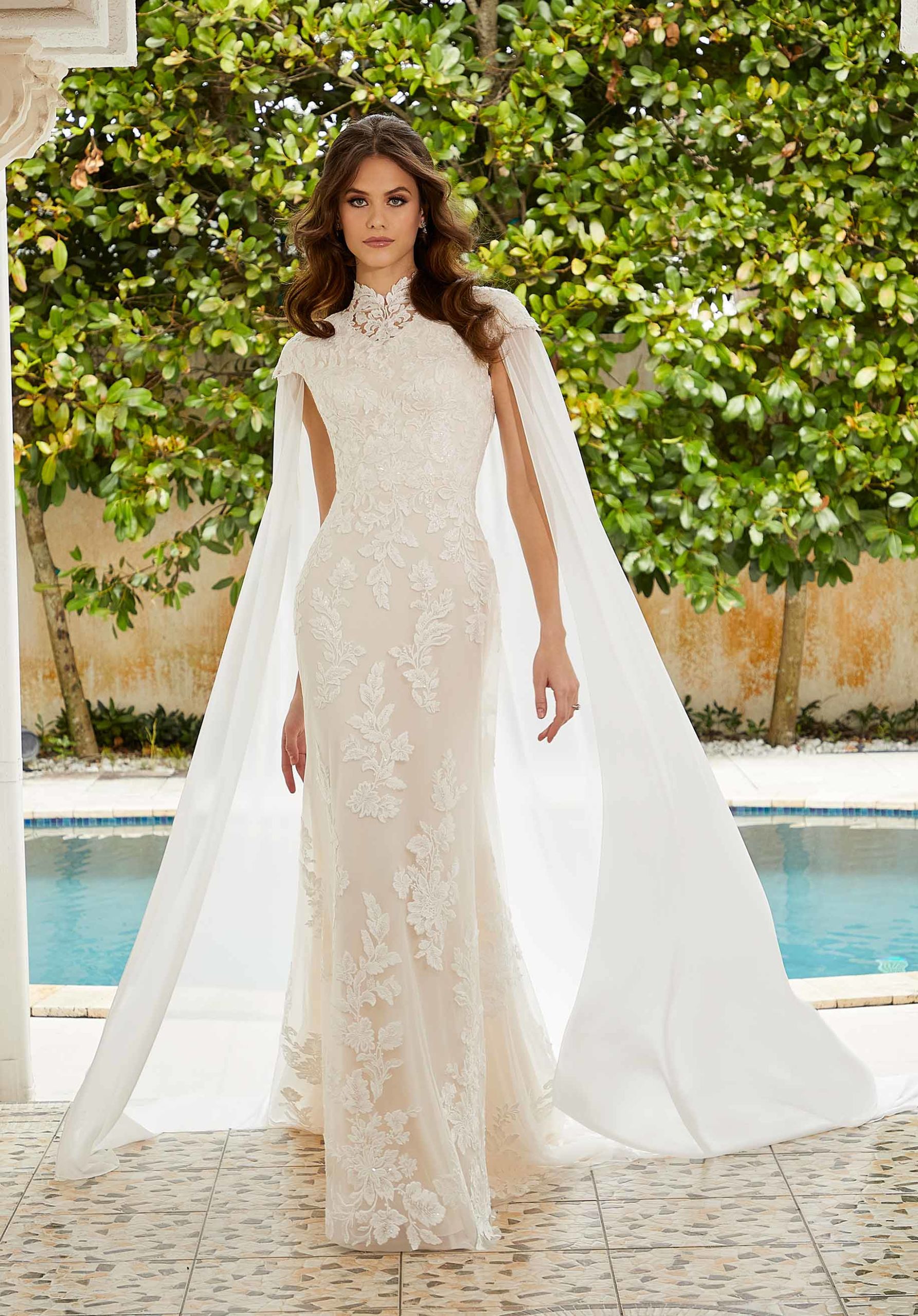 Grace Wedding Dress - 30121 Georgette