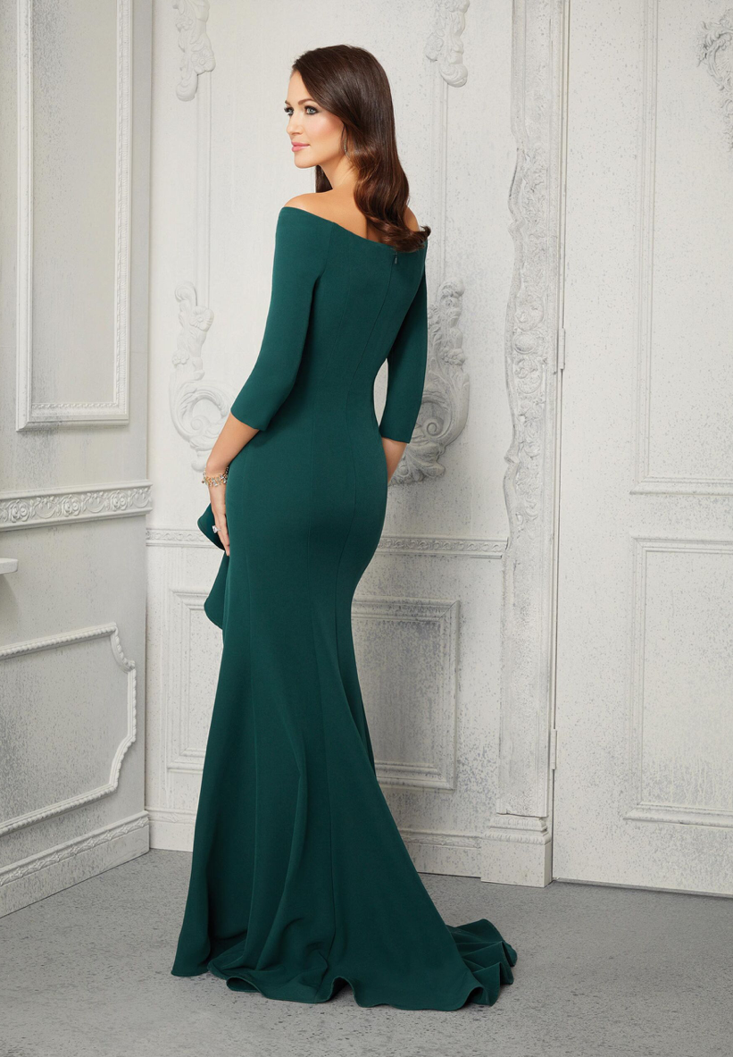 May Queen Mermaid Long Sleeve Evening Gown MQ1530 | Formal Dress Shops