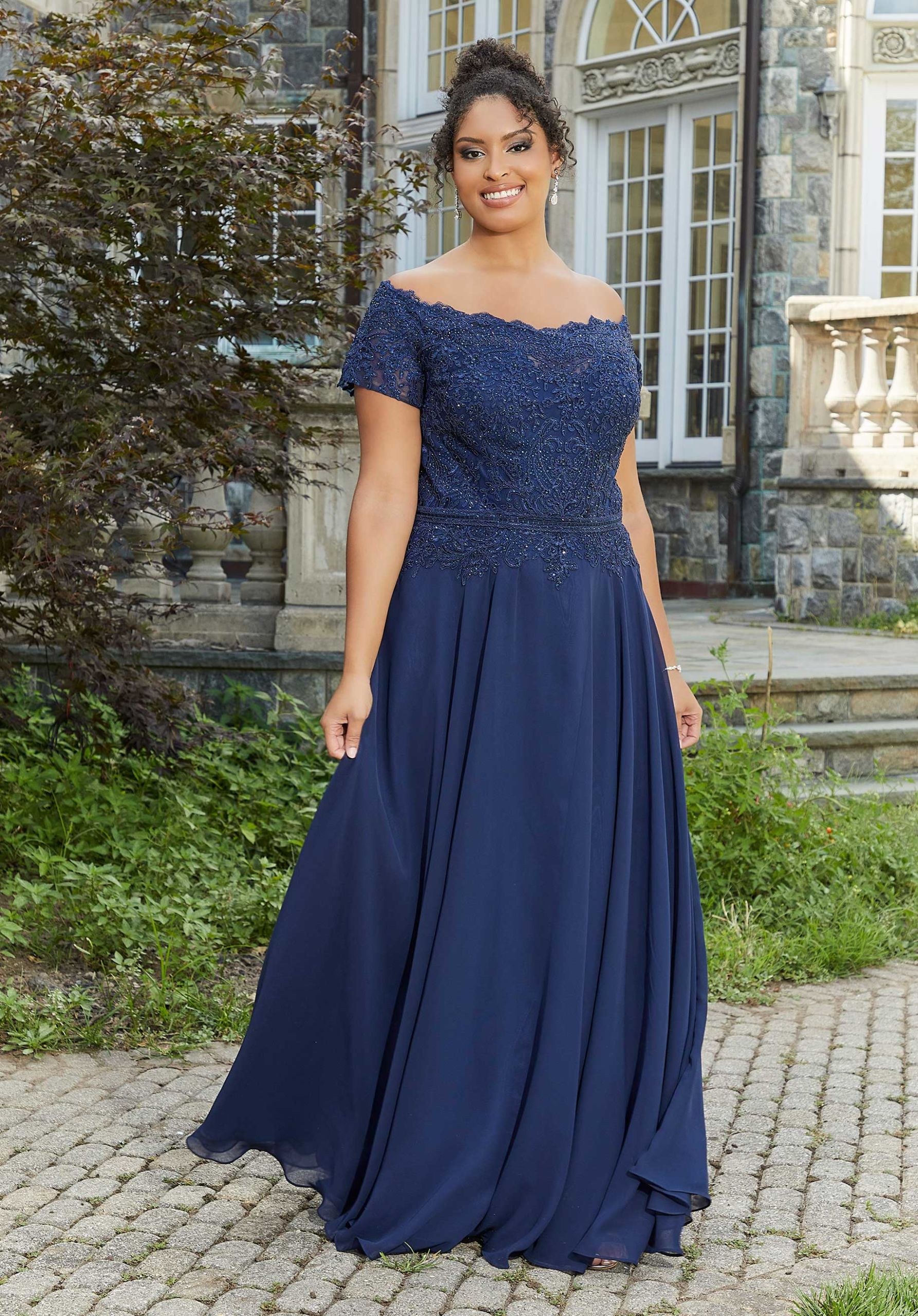 Morilee MGNY Mother of the Bride Dress (Curvy) - Style: 72133